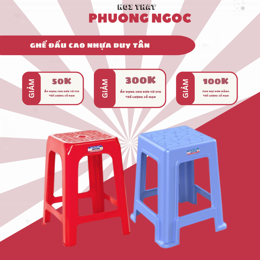 ghế đẩu nhựa combo từ 5 đến 10 cái