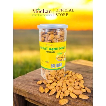 Hạnh Nhân Mỹ Tách Vỏ Nhập Khẩu MộcLan 250g; 500g - Giàu Đạm, Vitamin, Dùng Ăn Kiêng, Mẹ Bầu