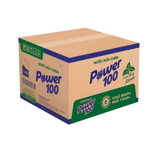Nước rửa chén POWER100 - Trà xanh 1,4kg & 3.5kg
