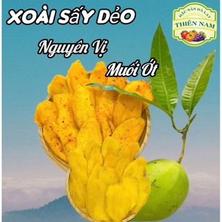 Xoài Keo Sấy Dẻo Nguyên Vị/ Muối Ớt, Chua Ngọt/ Cay Nhẹ, Đặc Sản Đà Lạt