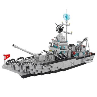 [1560 CHI TIẾT-70CM] Bộ đồ chơi lắp ráp 8 Mô Hình TÀU CHIẾN HẠM, CHIẾN THUYỀN PHÁT TRIỂN CHO BÉ Bobotoys