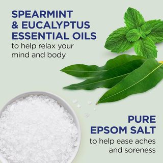 Muối tắm Epsom tẩy tế bào chết Dr Teal's Epsom Salt Soaking Solution,1.36kg