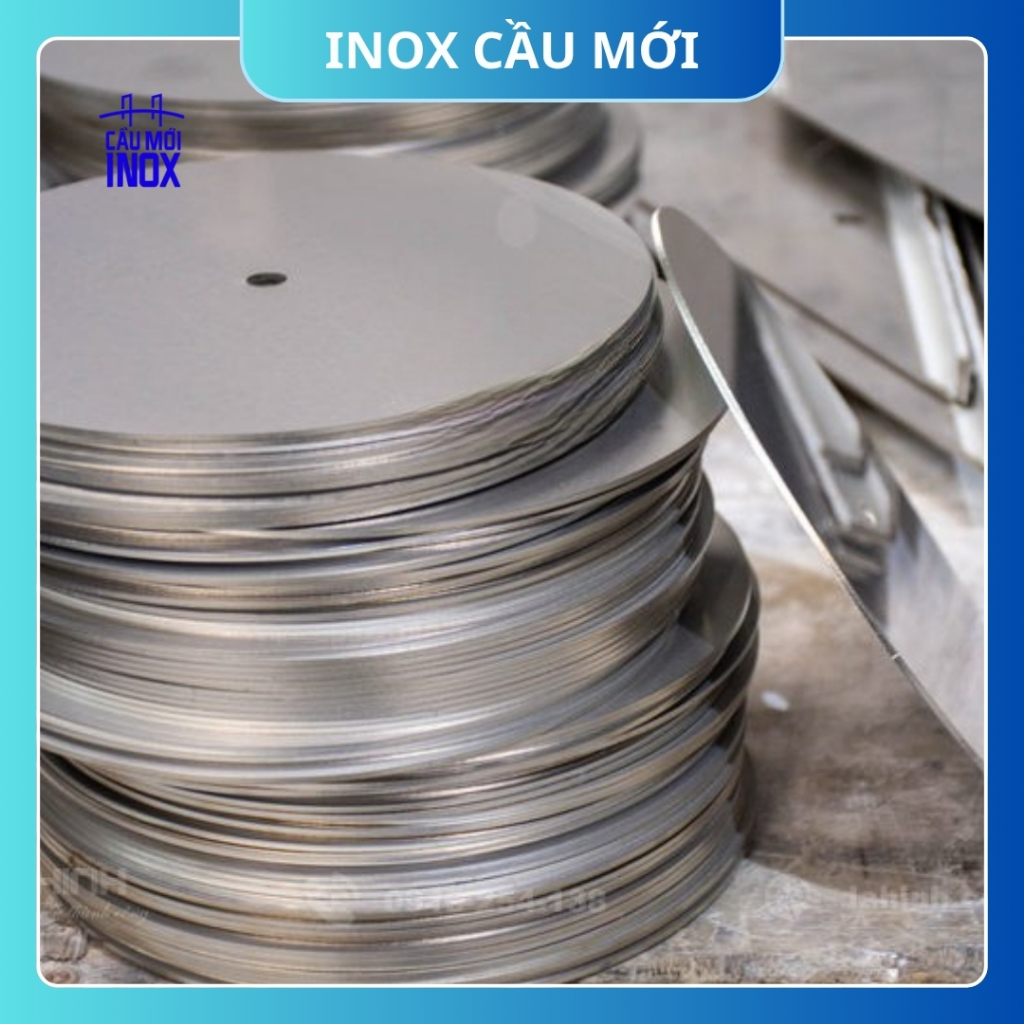 Bản mã tròn mặt bích inox 304, đường kính 114mm, độ dày 2ly, 3ly, 4ly, 5ly, cắt laser chuẩn 100%