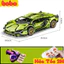 Mô hình lắp ráp siêu xe Lambo Xanh 1280 PCS tỉ lệ 1:14 đồ chơi ô tô điều khiển lắp ghép siêu xe MS22003