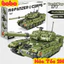 Bộ Đồ Chơi lắp Ráp Xe Tăng Chiến Đấu, Xe Bọc Thép Tank PANZER CORPS Tại BOBO