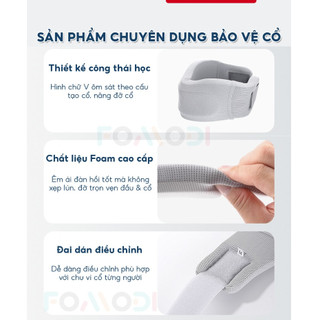 [Sale 50%]  Nẹp cổ mềm chống gù ngăn cổ rùa giúp định hình cổ và giảm đau mỏi cổ hiệu quả Happykids