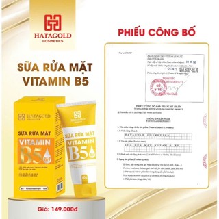 SỮA RỬA MẶT HATAGOLD 120g Giúp Làm Sạch Da Giảm Thâm Mụn Tẩy Trang