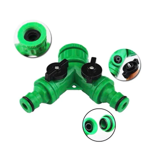 Đầu nối nhanh chia 2, Y chia 2 có van khóa, Khớp nối nhanh chia 2