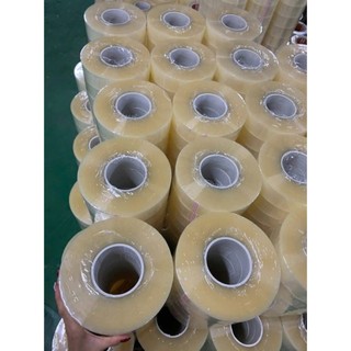 Băng Dính Đóng Gói Siêu Chắc lõi nhựa mỏng – Đục / Trắng / Vàng – 0.5–1Kg - Giá Rẻ