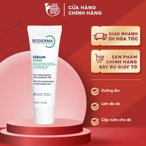 Kem Dưỡng Cấp Nước, Làm Dịu Da, Phục hồi Cho Da Mụn Bioderma Sebium Hydra 40ml