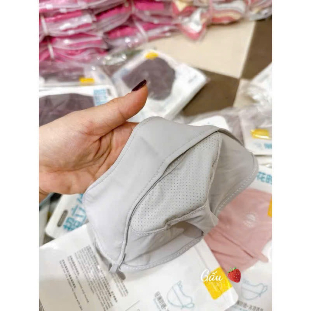 Khẩu trang chống nắng Uv, chống đen, nám da