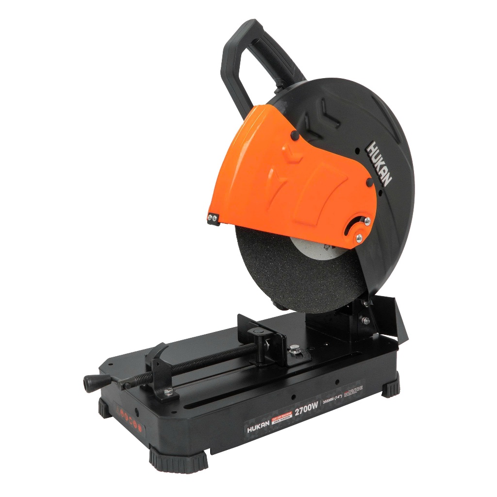 Máy cắt sắt bàn HUKAN G1-MCS2400S 2400w, G1-MCS2600 2600w, G2-MCS2700 2700w - Đường kính đĩa 355, Động cơ dây đồng 100%