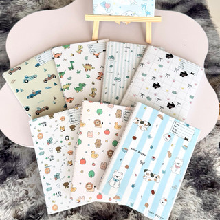 (COMBO 5 Tờ Giấy BÓNG in ảnh) Giấy bao tập, giấy bao vở, bao sách chủ đề Hoạ tiết Mini | by Winwin
