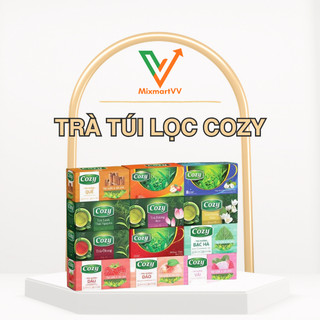 Trà Túi Lọc Cozy Có Đủ Các Mùi Hộp 25 Gói Trà pha chế trà trái cây