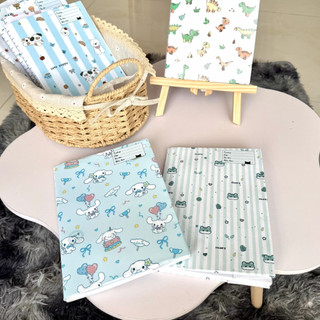 (COMBO 5 Tờ Giấy BÓNG in ảnh) Giấy bao tập, giấy bao vở, bao sách chủ đề Hoạ tiết Mini | by Winwin