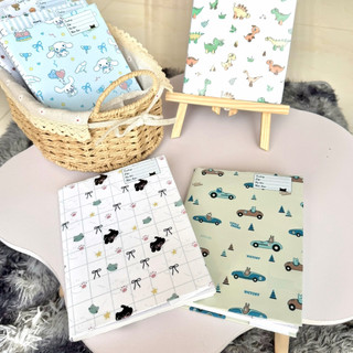 (COMBO 5 Tờ Giấy BÓNG in ảnh) Giấy bao tập, giấy bao vở, bao sách chủ đề Hoạ tiết Mini | by Winwin