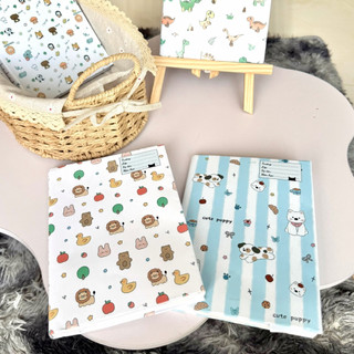 (COMBO 5 Tờ Giấy BÓNG in ảnh) Giấy bao tập, giấy bao vở, bao sách chủ đề Hoạ tiết Mini | by Winwin
