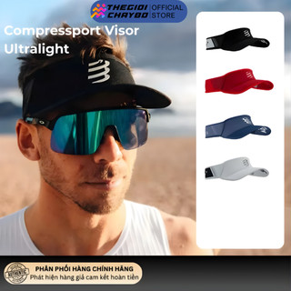 Nón Chạy Bộ Compressport Visor Ultralight - Siêu Nhẹ, Thấm Hút Nhanh