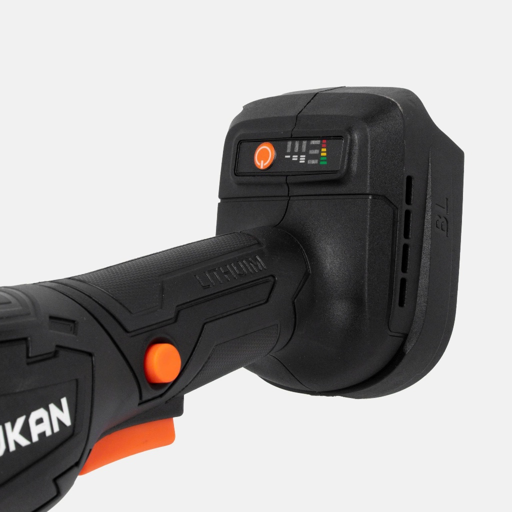 Máy cắt mài góc dùng pin HUKAN G1-AG6000P, Chân pin phổ thông, Chống sốc đá, Chống khởi động lại