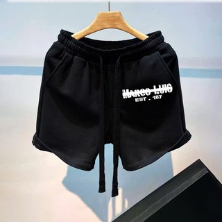 Set Bộ Thể Thao Hè Phối Nhiều Chữ Marcoluis , Bộ Quần Áo Ngắn Tay Chất Liệu Nỉ Ngoại Mềm Mịn Thấm Hút Mồ Hôi Cực Tốt