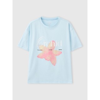 [BST Comfort Me-We] Áo phông nữ YODY phom boxy in orchid WCTS26S027