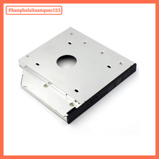 Caddy Bay FB SATA III 9.5mm/12.7mm – Giá Đỡ Gắn Thêm Ổ Cứng SSD HDD Cho Laptop Thay Ổ DVD nhôm nguyên khối