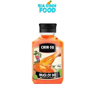 Xốt Muối Ớt xanh - Muối ớt đỏ Chin-Su Chai 200Gr