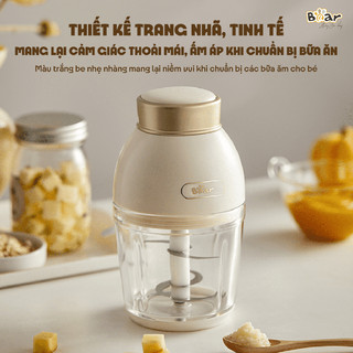 Máy Xay Ăn Dặm Bear 0.6L  QSJ-D02Q1 Thiết Kế Nhỏ Gọn Tiện Lợi, Phù Hợp Sử Dụng Trong Gia Đình - Công Tiến Kitchen