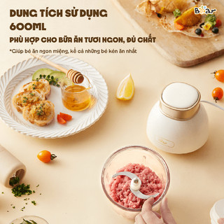 Máy Xay Ăn Dặm Bear 0.6L  QSJ-D02Q1 Thiết Kế Nhỏ Gọn Tiện Lợi, Phù Hợp Sử Dụng Trong Gia Đình - Công Tiến Kitchen