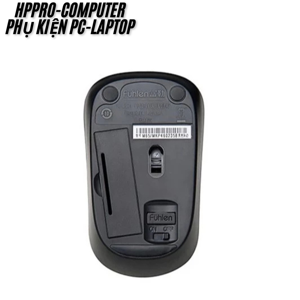 Chuột Không Dây Fuhlen A06G Nội Địa Trung, DPI 1000, USB 2.4GHz Giá Rẻ, BH 12 T, Tặng Kèm Pin