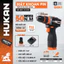 Bộ máy khoan pin HUKAN G1-XC5, Lưc siết 50Nm đầu 10mm Autolock - 2pin - Không chổi than, 3 Chức năng
