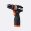 Bộ máy khoan pin HUKAN G1-XC5, Lưc siết 50Nm đầu 10mm Autolock - 2pin - Không chổi than, 3 Chức năng