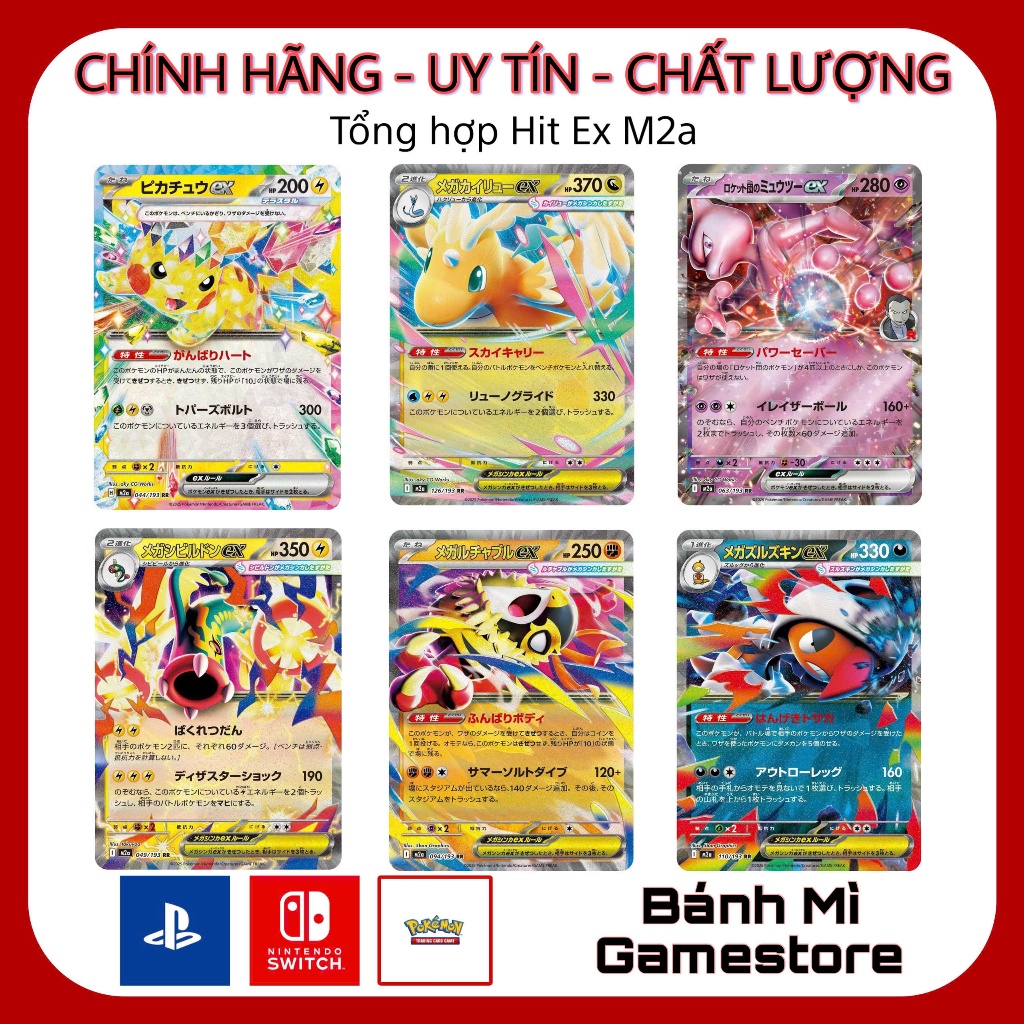 Pokemon TCG: Tổng hợp HIT EX Mega Dream M2A | Shopee Việt Nam