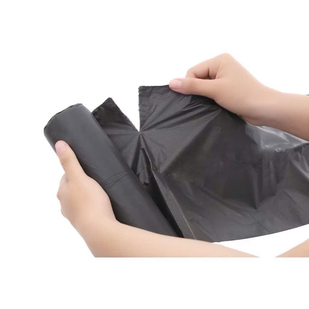 Túi rác màu Đen 03 cuộn - Tự hủy sinh học *1kg