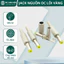 Jack Nguồn DC 5.5x2.5mm & 5.5x2.1mm Lõi Vàng Bộ Chuyển Đổi Đầu Nối Kim Loại
