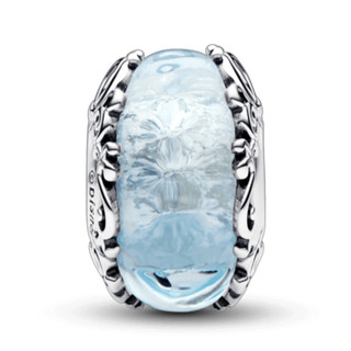 Charm Bạc Murano Hoa Tuyết Mùa Đông