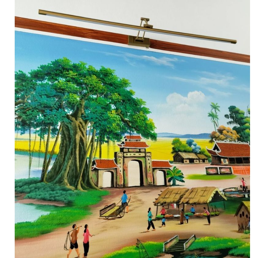 Đèn Soi Tranh, rọi tranh EVA kiểu dáng hiện đại L800mm, L1200mm bảo hành 12 tháng