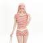SET Áo Thun Baby Tee Phối Kèm Quần Ngắn DaaLaa Store Kiểu Kẻ Sọc Năng Động S097