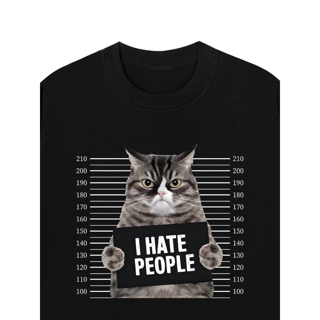 Áo Vớ Vẩn Vui Tươi REDLABEL Áo Thun I HATE PEOPLE TS85
