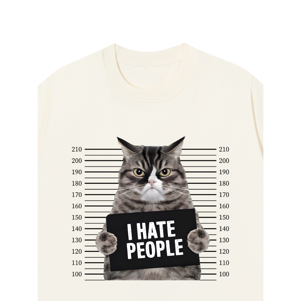 Áo Vớ Vẩn Vui Tươi REDLABEL Áo Thun I HATE PEOPLE TS85