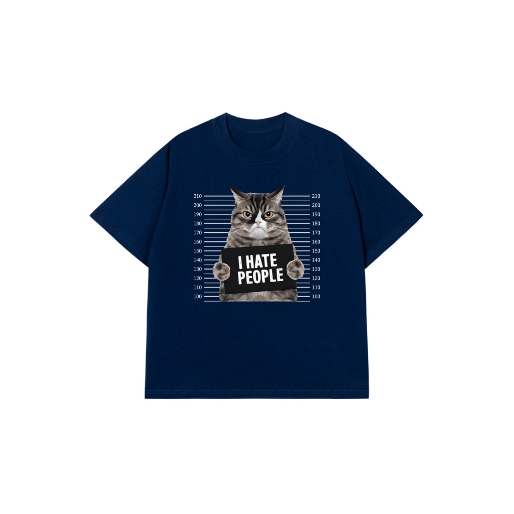 Áo Vớ Vẩn Vui Tươi REDLABEL Áo Thun I HATE PEOPLE TS85