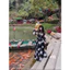 Đầm hoa đen ZMM đính đá Thảo Hàn