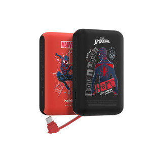 Pin sạc dự phòng Belkin Boost Charge 10.000mah Phiên Bản Giới Hạn MARVEL sạc nhanh 20W PD kèm dây cáp type C