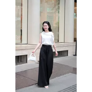 MARC FASHION Quần tây dài ống suông - CBQD012617