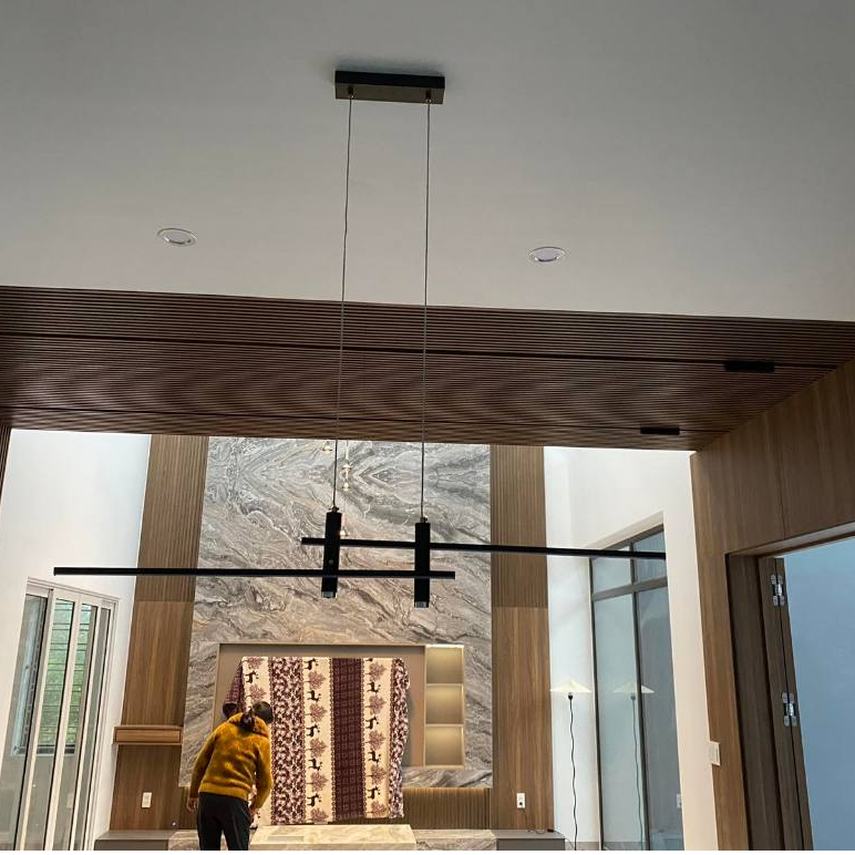 Đèn thả bàn ăn EVA BD004 LED 3 màu ánh sáng trang trí phòng khách, phòng ăn, quán cafe, nhà hàng bảo hành 24 tháng