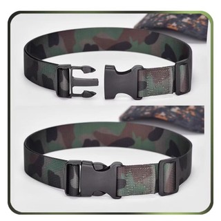 Thắt Lưng Unisex B92 Rằn Ri Dây Vải Khóa Điều Chỉnh Theo Eo Tiện Dụng Cao Cấp