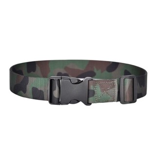 Thắt Lưng Unisex B92 Rằn Ri Dây Vải Khóa Điều Chỉnh Theo Eo Tiện Dụng Cao Cấp