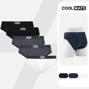 Combo 5 Quần lót nam Tam Giác Brief Bamboo kháng khuẩn Coolmate