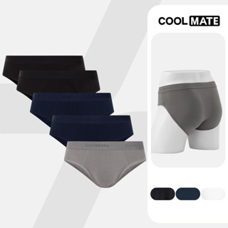 [GIÁ TỐT TRÊN LIVE]Combo 5 quần lót nam tam giác Cotton Coolmate (màu ngẫu nhiên)