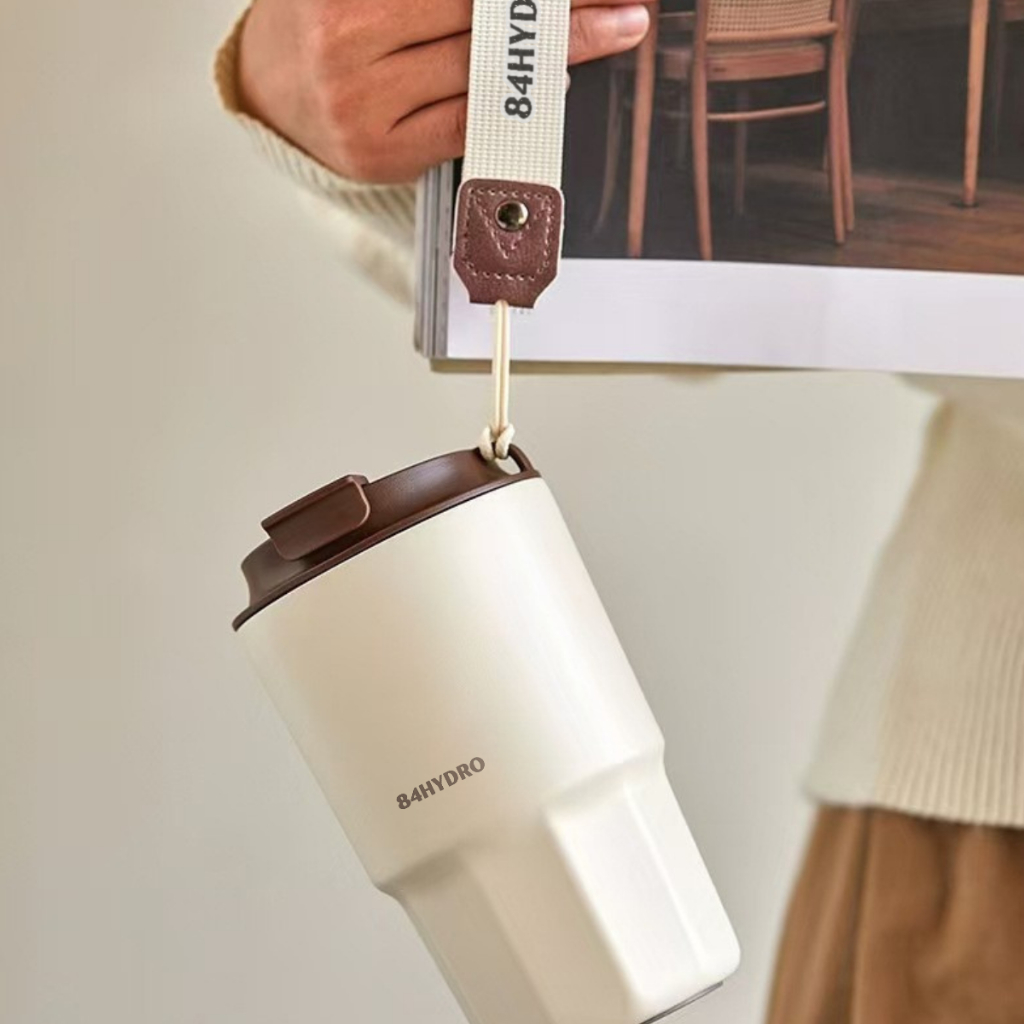 Ly giữ nhiệt Coffee Cup 84C450C, dung tích 450ml, lõi tráng sứ cao cấp, chính hãng 84HYDRO